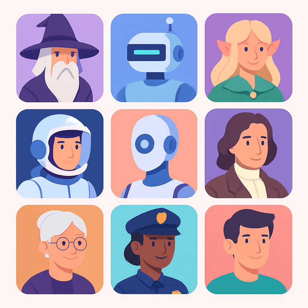 Rich Character Library